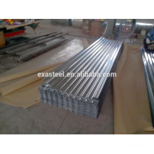 Hot dipped galvanized corrugated steel sheet